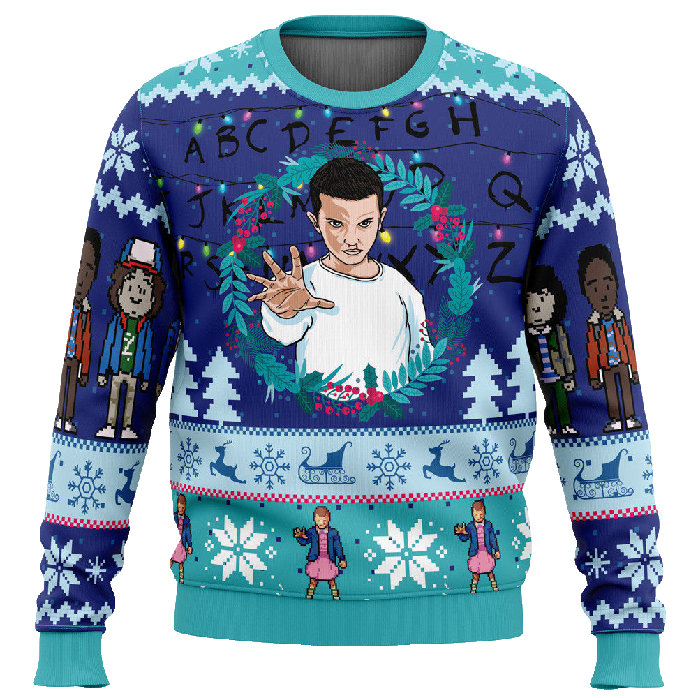 Eleven Stranger Things Ugly Christmas Sweater 2025 – Moonbestprint