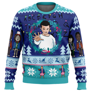 Eleven Stranger Things Ugly Christmas Sweater 2025 – Moonbestprint