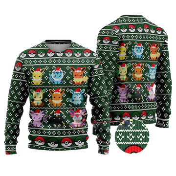 Eevee Ugly Christmas Sweater – Moonbestprint