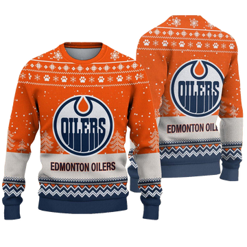 Edmonton Oilers Hockey Ugly Christmas Sweater – Moonbestprint