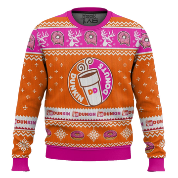 Dunkin' (formerly Dunkin' Donuts) Ugly Sweater – Moonbestprint