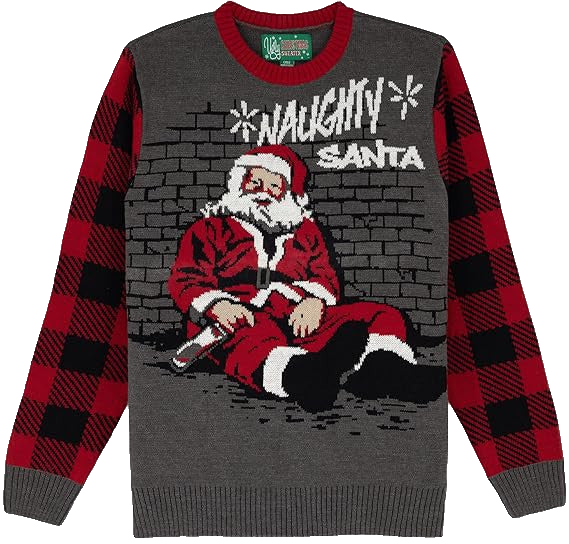 Drunk Santa Ugly Christmas Sweater – Moonbestprint