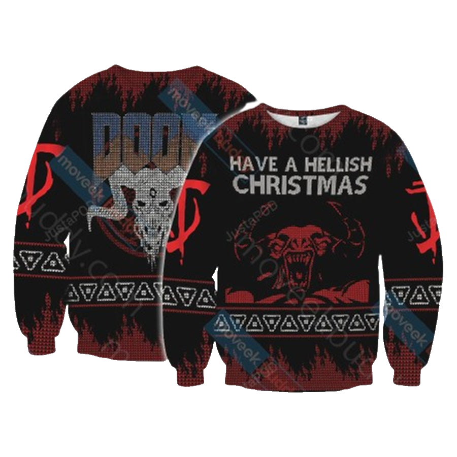 Doom Ugly Christmas Sweater – Moonbestprint