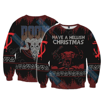 Doom Ugly Christmas Sweater – Moonbestprint