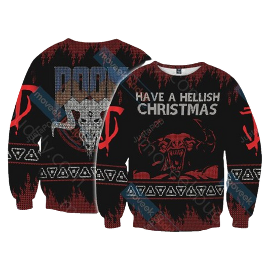 Doom Ugly Christmas Sweater – Moonbestprint