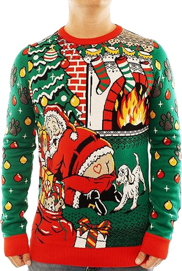 Dog Pants Santa Ugly Christmas Sweater – Moonbestprint