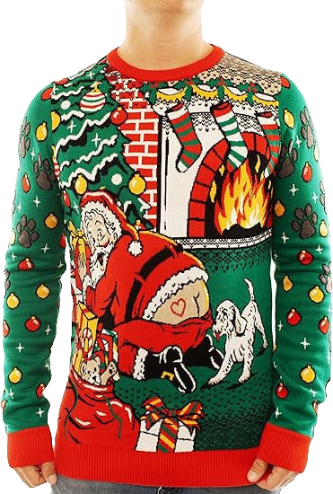 Dog Pants Santa Ugly Christmas Sweater – Moonbestprint