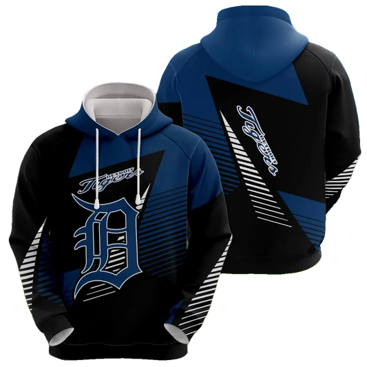 Detroit Tigers Printed MLB All Over Print Hoodie -Moonbestprint