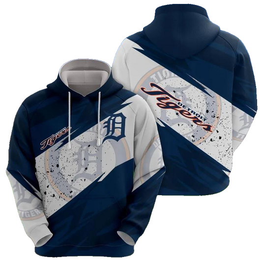 Detroit Tigers MLB All Over Print Hoodie -Moonbestprint