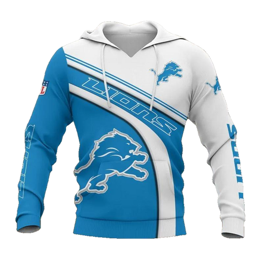 Detroit Lions NFL3D All Over Print Hoodie -Moonbestprint