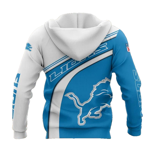 Detroit Lions NFL3D All Over Print Hoodie -Moonbestprint