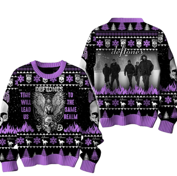 Deftones Time Will Lead Us To The Same Realm Christmas Ugly Sweater – Moonbestprint