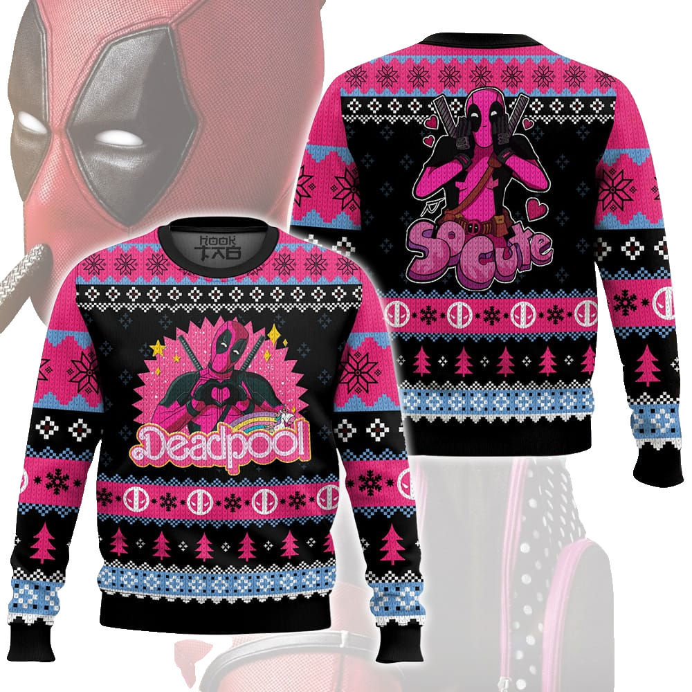 Deadpool Ugly Sweater – Moonbestprint