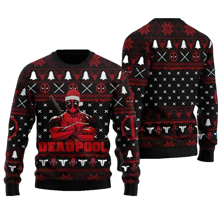 Deadpool Marvel Ugly Christmas Sweater – Moonbestprint