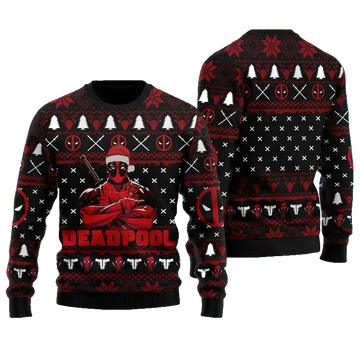 Deadpool Marvel Ugly Christmas Sweater – Moonbestprint