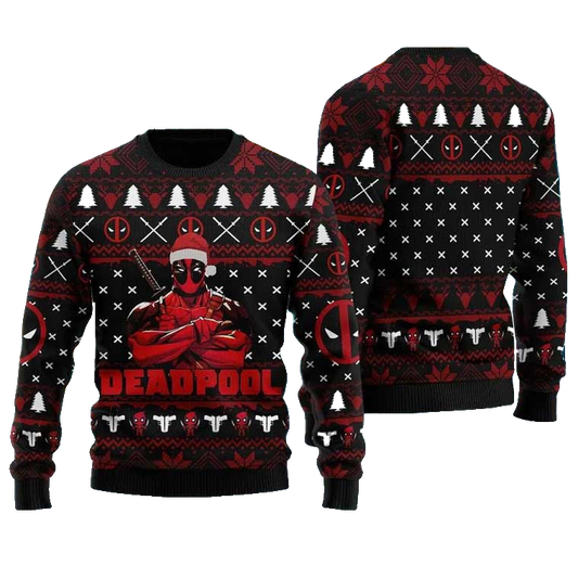 Deadpool Marvel Ugly Christmas Sweater – Moonbestprint