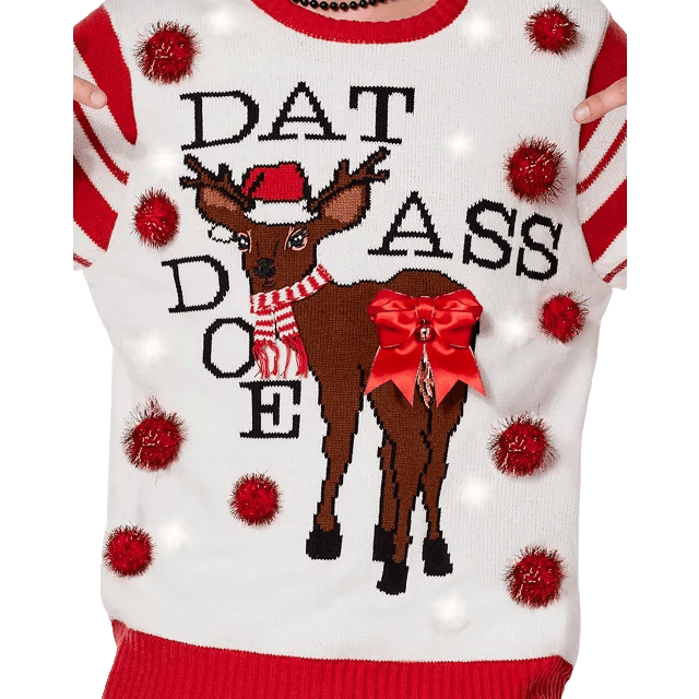 Dat Ass Doe Ugly Christmas Sweater – Moonbestprint