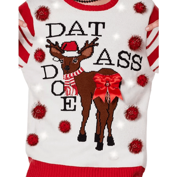 Dat Ass Doe Ugly Christmas Sweater – Moonbestprint