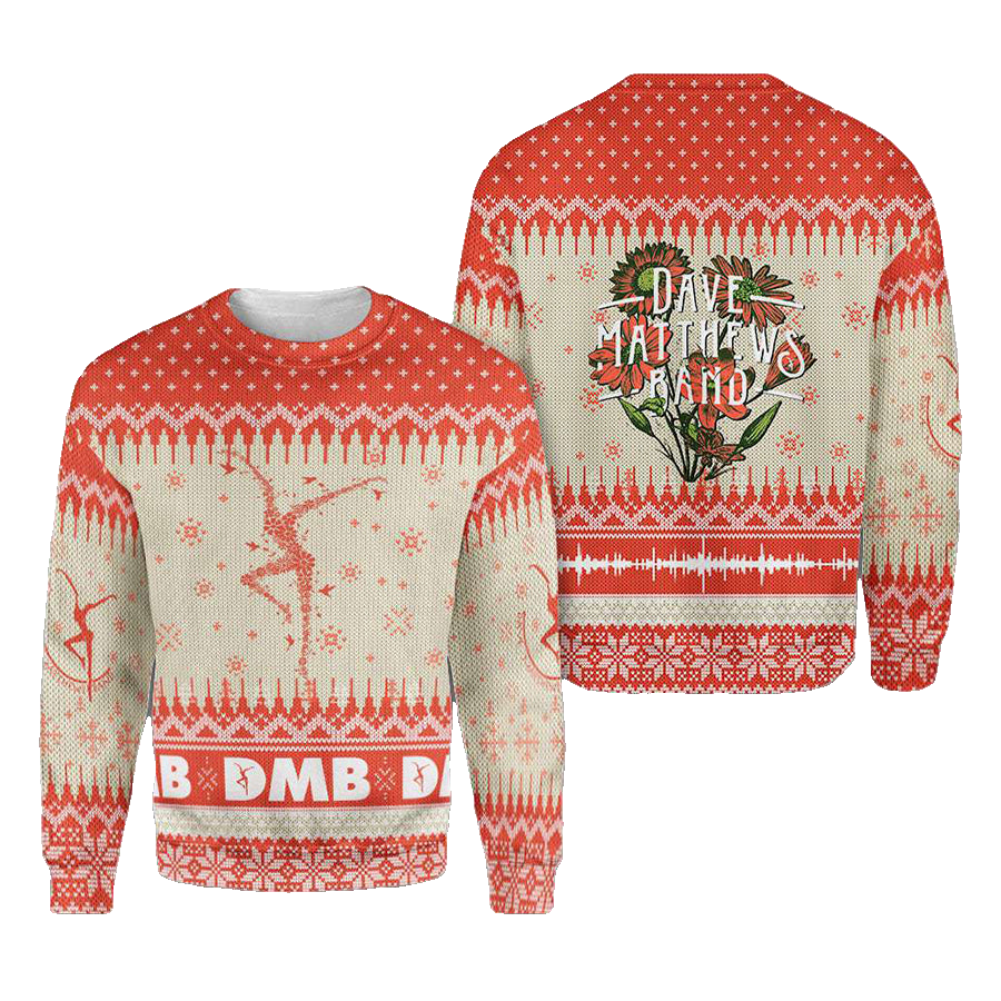 Dave Matthews Band Style Ugly Christmas Sweater – Moonbestprint