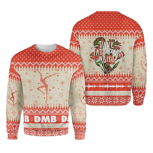 Dave Matthews Band Style Ugly Christmas Sweater – Moonbestprint