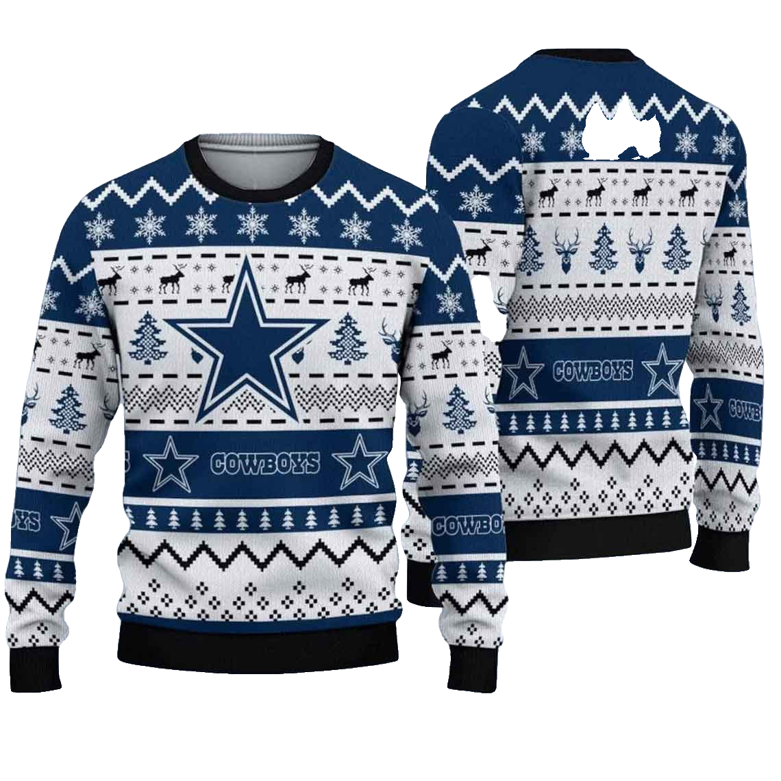 Dallas Cowboys Ugly Sweater – Moonbestprint