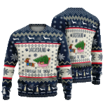 Dachshund Through The Snow Christmas Ugly Sweater 2025 – Moonbestprint