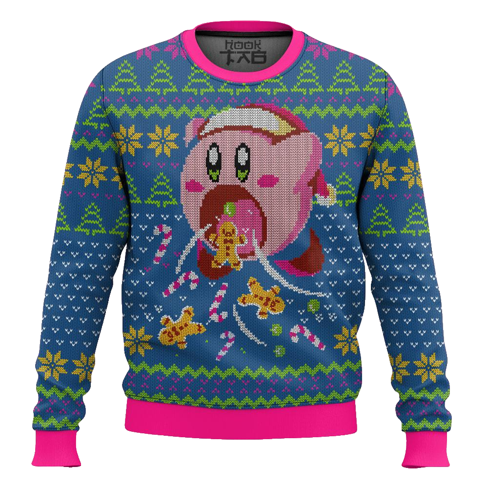 Cute Kirby Ugly Sweater – Moonbestprint
