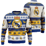 Custom Name Real Madrid Football Club Ugly Christmas Sweater 2025 – Moonbestprint