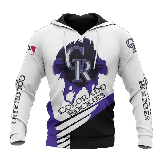 Colorado Rockies Big Logo All Over Print Apparel 1 -Moonbestprint