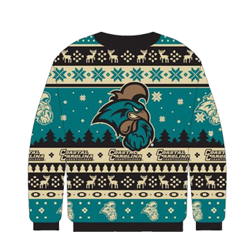 Coastal Carolina Chanticleers Ugly Christmas Sweater 2025 – Moonbestprint