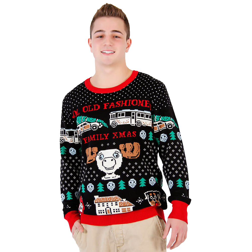 Christmas Vacation Fun Old Fashioned Family Ugly Christmas Sweater – Moonbestprint