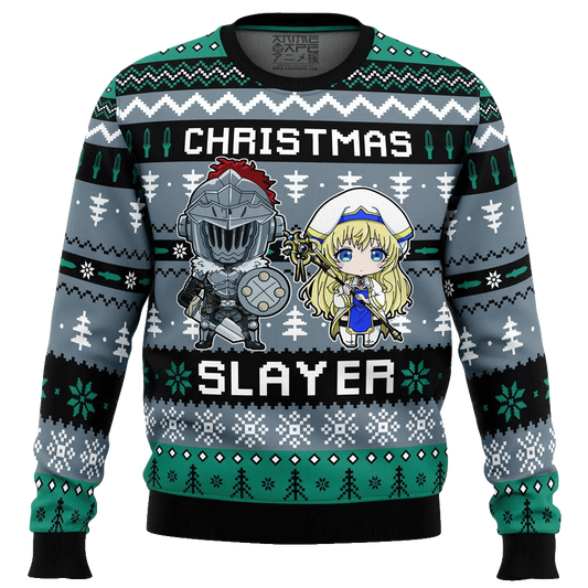 Christmas Slayer Goblin Slayer Ugly Christmas Sweater – Moonbestprint