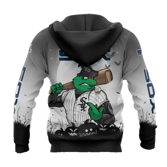 Chicago White Sox Mascot All Over Print 3D MLB All Over Print Hoodie -Moonbestprint