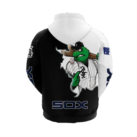 Chicago White Sox Mascot MLB All Over Print Hoodie -Moonbestprint