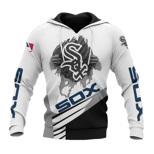 Chicago White Sox All Over Print MLB MLB All Over Print Hoodie -Moonbestprint