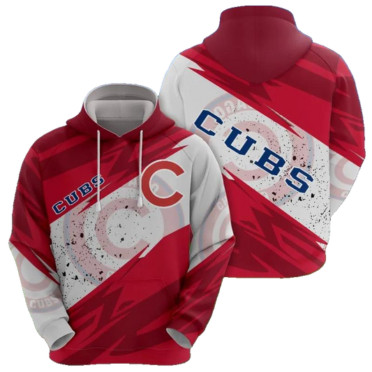 Chicago Cubs MLB All Over Print Hoodie -Moonbestprint