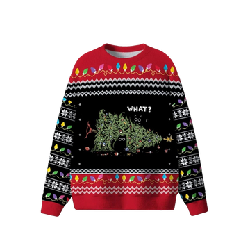 Cat Tree What Ugly Sweater 2026 Christmas - Moonbestprint