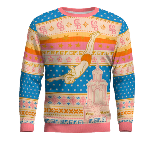 Casa Bonita Retro Diver Ugly Christmas Sweater – Moonbestprint