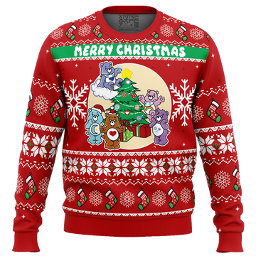 Care Bears Merry Christmas Faux This Ugly Christmas Sweater – Moonbestprint