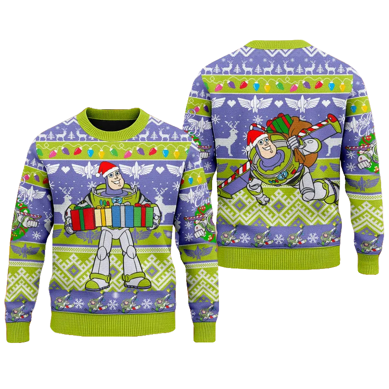 Buzz Lightyear Ugly Christmas Sweater 2025 – Moonbestprint