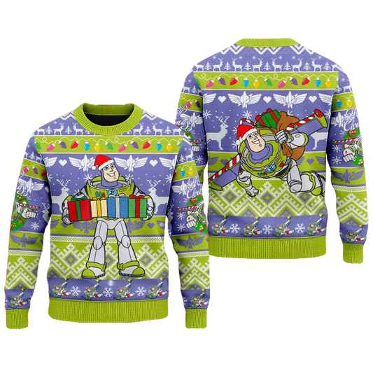 Buzz Lightyear Ugly Christmas Sweater 2025 – Moonbestprint