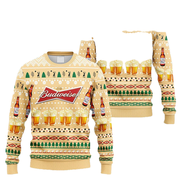 Budweiser Christmas Ugly Sweater – Moonbestprint