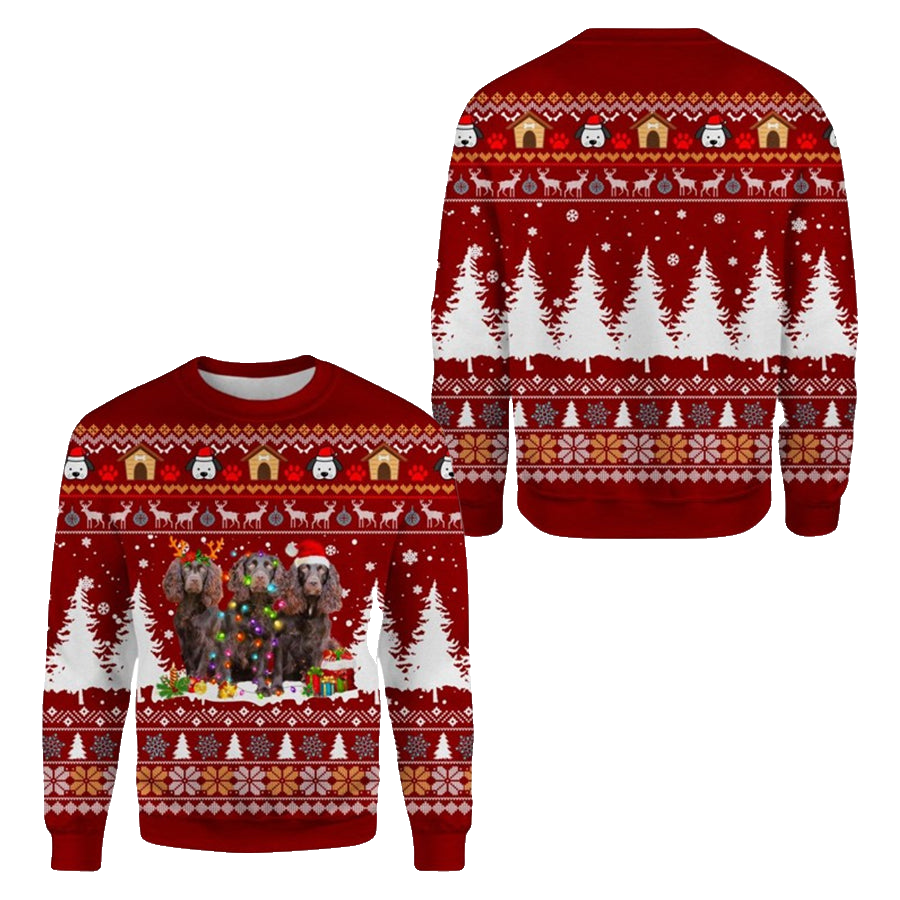 Boykin Spaniel Dog Ugly Christmas Sweater – Moonbestprint