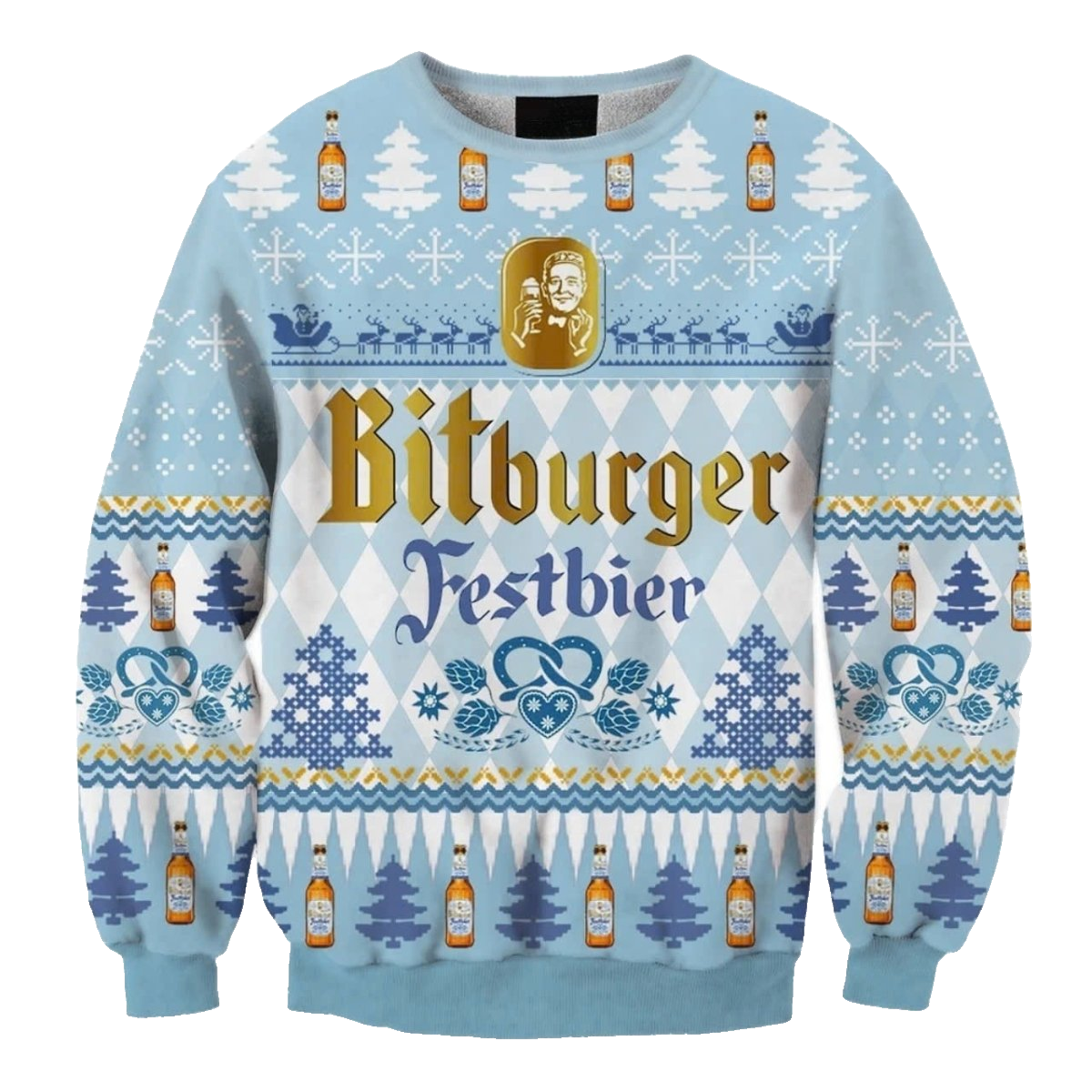 Bitburger Christmas Ugly Sweater – Moonbestprint