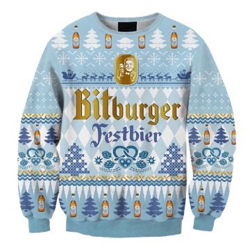 Bitburger Christmas Ugly Sweater – Moonbestprint
