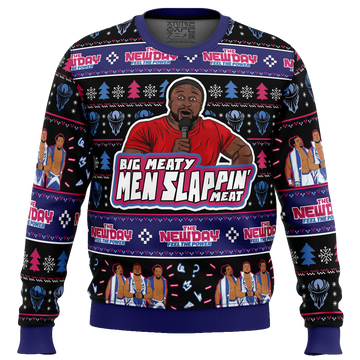 Big Meaty Men Slappin Meat The New Day Ugly Christmas Sweater – Moonbestprint