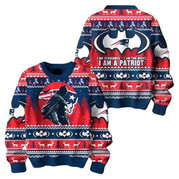 Batman I Am A Patriot Football Ugly Sweater 2025 – Moonbestprint
