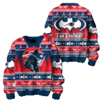 Batman I Am A Patriot Football Ugly Sweater 2025 – Moonbestprint