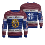 Barcelona Soccer Team Ugly Christmas Sweater 2025 – Moonbestprint
