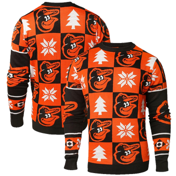 Baltimore Orioles Black Patches Ugly Pullover Sweater – Moonbestprint